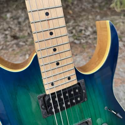 Ibanez RG421AHM-BMT Standard 2017 - Present - Blue Moon Burst image 5