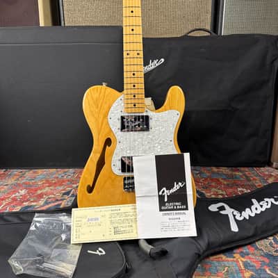 1972 Fender Thinline Reissue Model TN72 Ash Natural MIJ *6.58 lbs*- 2015 image 2