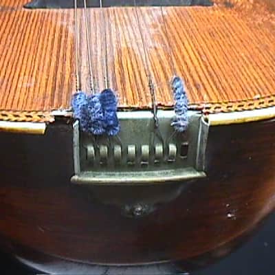 Antique Bow Back-Gord Back 8 String Mandolin as-is   3 M image 5