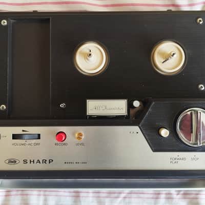 SHARP RD-303 Portable Reel To Reel Tape Player/Recorder - Vintage Japan 1960s image 4