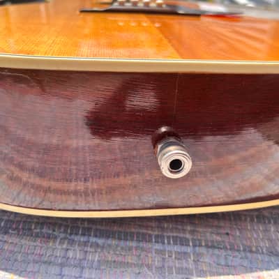 Acoustic Electric Tenor Guitar - Harmony w carrying bag image 13