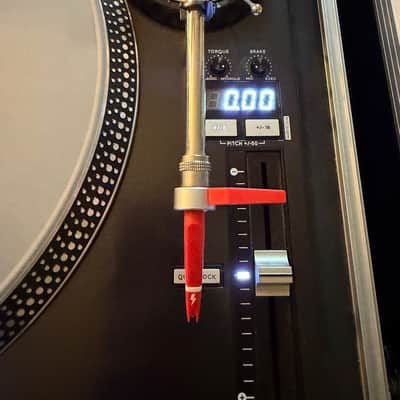 Reloop RP-8000s Direct Drive Straight Arm Turntable with MIDI Pads 2010s - Black image 4