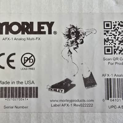 Morley AFX-1 Analog Multi FX 2022 - Present - Spun Stainless Steel image 7