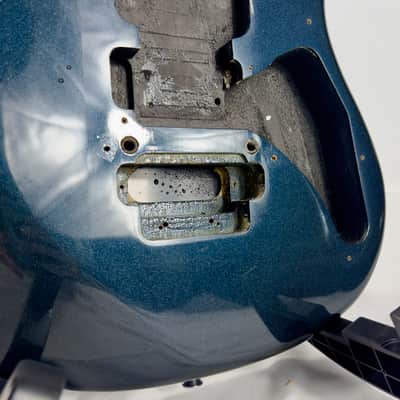 Yamaha SE312M Electric Guitar Body 1990’s - Cobalt Blue Sparkle image 6