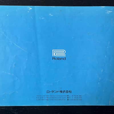 Roland System 100 102 Synth Expander - OG Operation Manual and Patch Book image 13