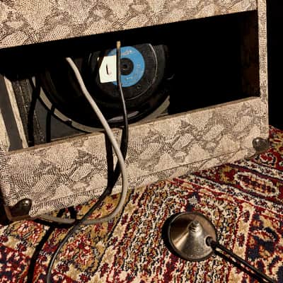 Fender Champ 12 1990 12W Combo Guitar Amp Snakeskin finish 1990 image 6