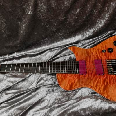 GB Liuteria Boutique Kapooya 7 string fanned knotted thread edition image 12