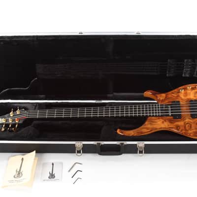 2004 Modulus Quantum Q 5 String Bass Chechen Top image 1