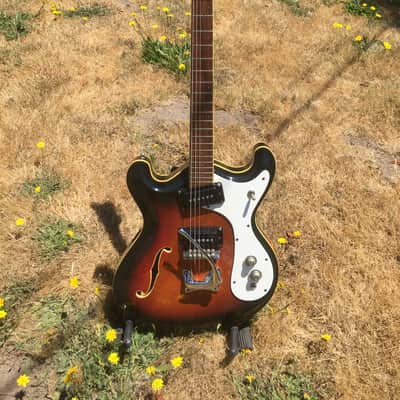 Mosrite Combo 1966-1967 - Sunburst All Original + HSC image 2