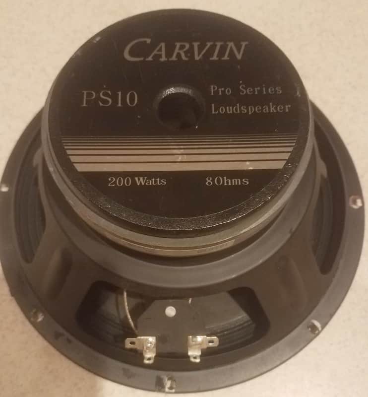 Carvin PS10 Pro Series Loudspeaker 10" PA/Bass Speaker 8ohm 200 Watt image 1