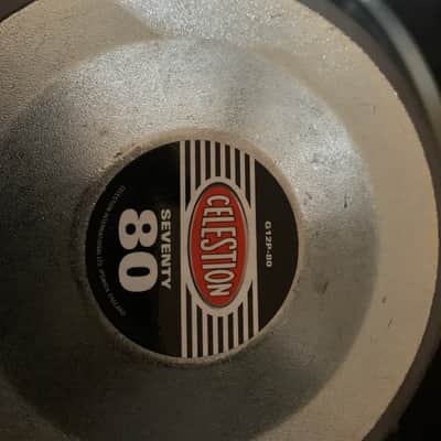 Celestion G12P-80 Seventy 80 12" 80-Watt 8ohm Guitar Amp Speaker 2020s - Silver image 2