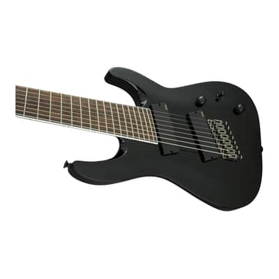 Jackson X Series Soloist Arch Top SLAT8 MS 8-String Electric Guitar (Black) image 9