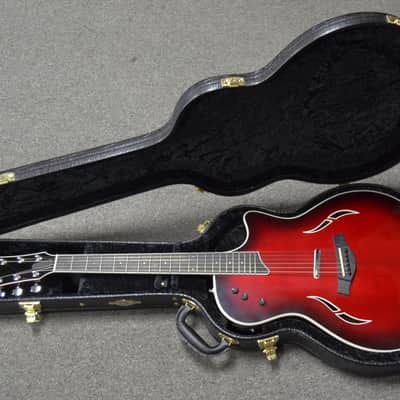 Taylor T5S 2005 Acoustic/Electric Guitar w/ OHSC – Used 2005 - Red Gloss Finish image 13