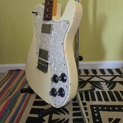 Fender Telecaster Deluxe, aged white Chris Shiflett Artist Series image 3