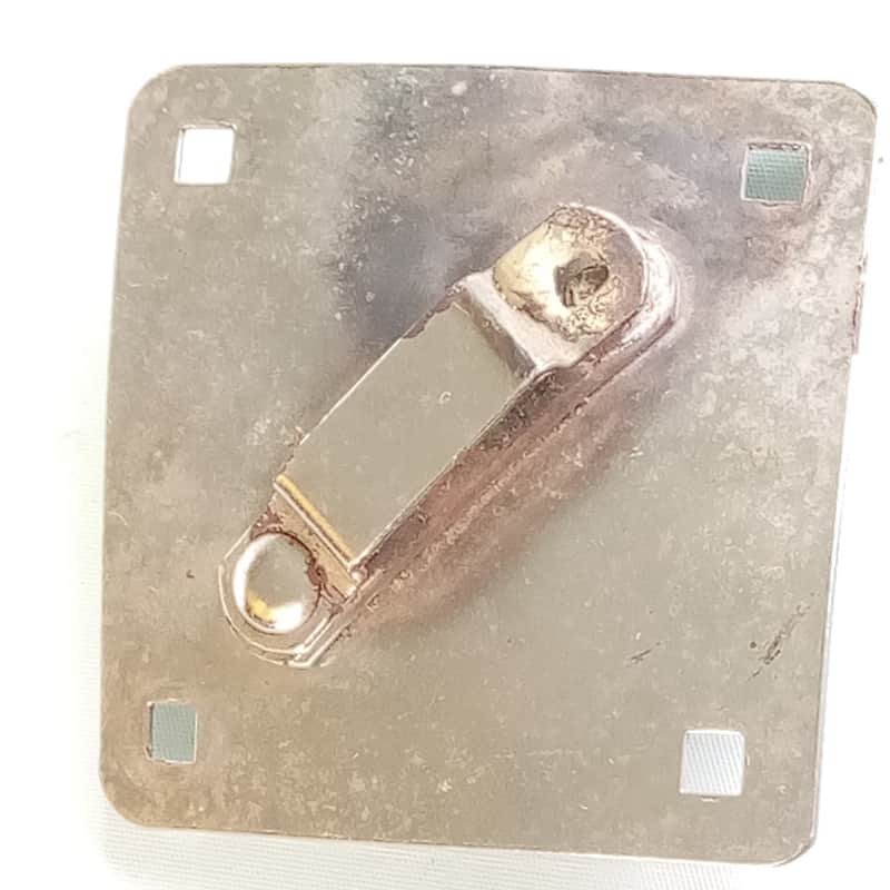 *Ludwig/WFL Diamond Ride Tom Drum Shell Mount Bracket Nickel Vintage 50s *Repair image 1