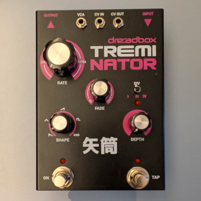 Dreadbox Treminator 2022 - Present - Black / Pink image 1