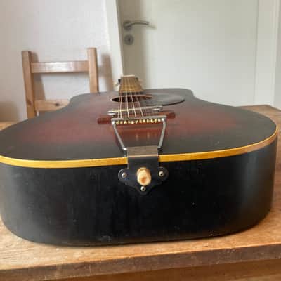 Egmond 12 String Acoustic Guitar 1963 Dreadnought-Sunburst image 23