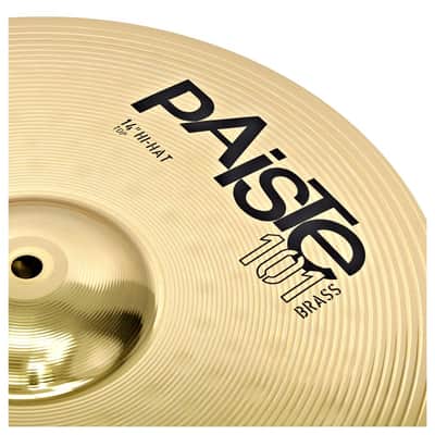 Paiste 101 Brass Hi-Hat 14" image 4