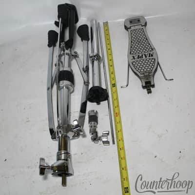 *Mapex Hi-Hat Cymbal Stand Chrome Single-Brace Tripod Foot Pedal +Clutch image 8