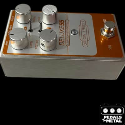 Origin Effects Deluxe55 Tweed Recreation 2024 - Present - Orange / Silver - X18767 image 4