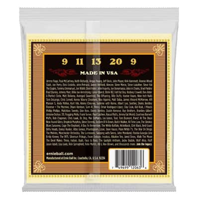 Earthwood 5-String Banjo Bluegrass Loop End 80/20-Bronze 9-20 String Set Gauges .009, .011, .013, .020w, .009 image 2