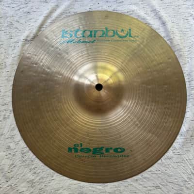 Istanbul Mehmet 13" Hi-Hat Signature 'El Negro' Cymbals (Pair) image 2