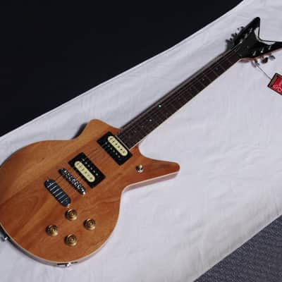 DEAN Cadillac 1980 electric GUITAR Natural Mahogany NEW w/ Hard Case image 3