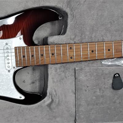 Ibanez AZ224 F BTB Brown Topaz Burst image 2