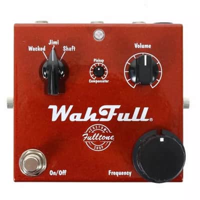 Fulltone CS-WF Custom Shop Wahfull 2010s - Red image 1