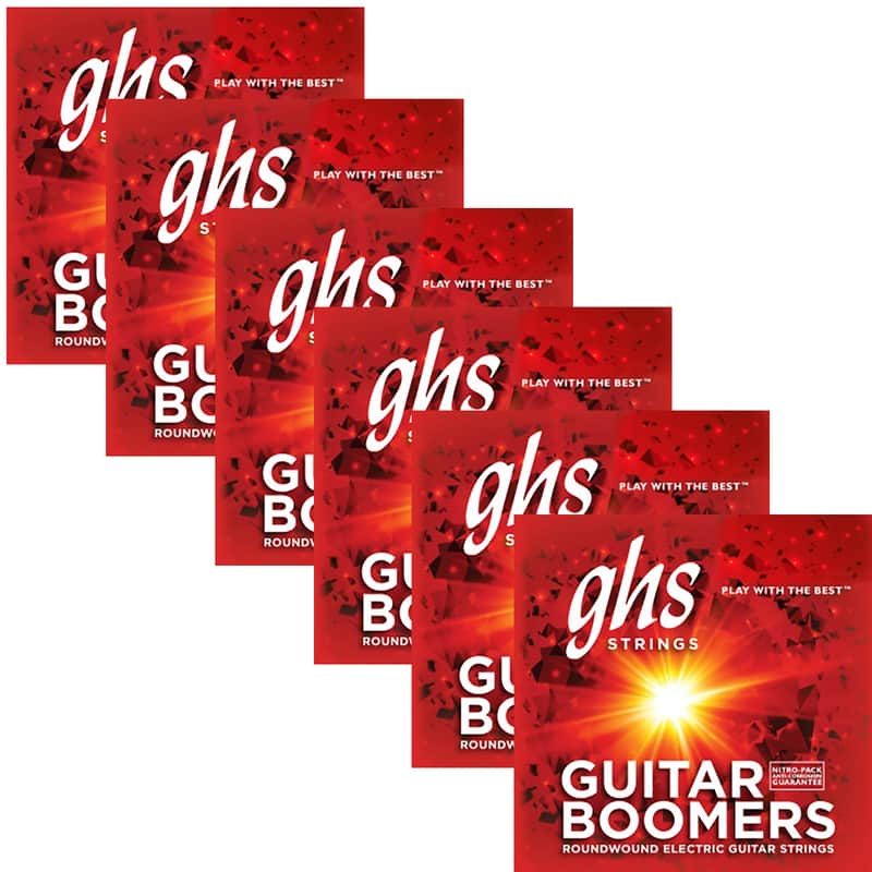 6 Sets GHS Boomers GBZWLO Zakk Wylde Signature Electric Guitar Strings 11-70 image 1
