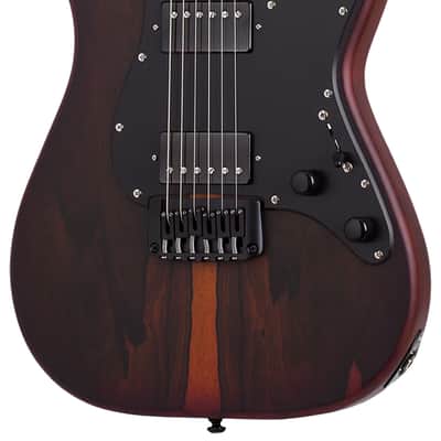 Schecter Sun Valley Super Shredder Exotic HT Ziricote Natural Satin image 1