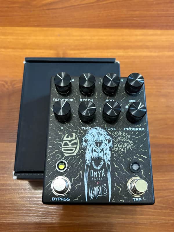 Walrus Audio Lore Reverse Soundscape Generator Limited Edition - Onyx Series 2023 - Onyx image 1