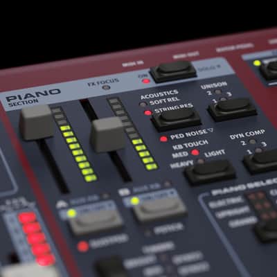 Nord Stage-4 88 Key Fully Weighted Keyboard/Synth image 8