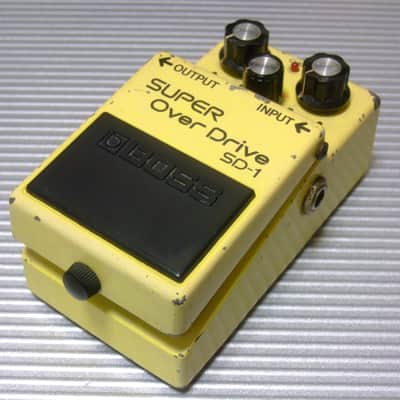 Boss SD-1 Super Overdrive 1981 - 1988 Made In Japan | Reverb