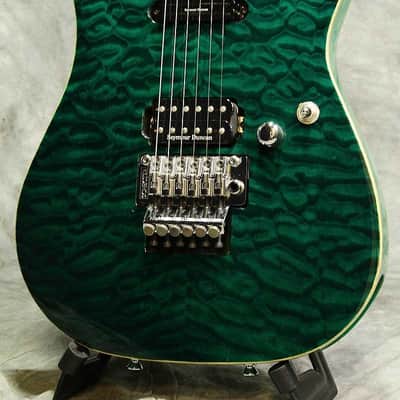 Schecter PA-ZK-1 Shinichi Kobayashi Signature Black Turquoise | Reverb