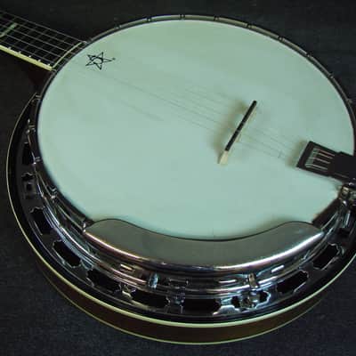 Vintage Iida Custom Made Model 231 5-String Closed Back Banjo W/Hardshell Case image 5