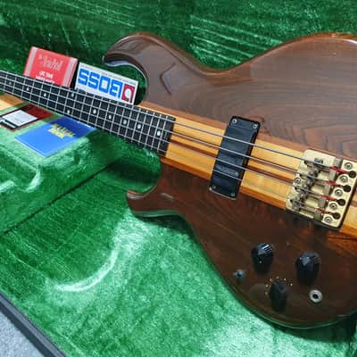 EXTREMELY RARE Lefty 1980 Aria Pro SB1000 Walnut Japan Vintage High End Left Handed Electric Bass SB-1000WA image 2