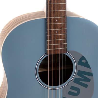 Ovation Applause Jump Series Dreadnought Acoustic guitar, Lagoon-Blue (AAS-69-B) image 3