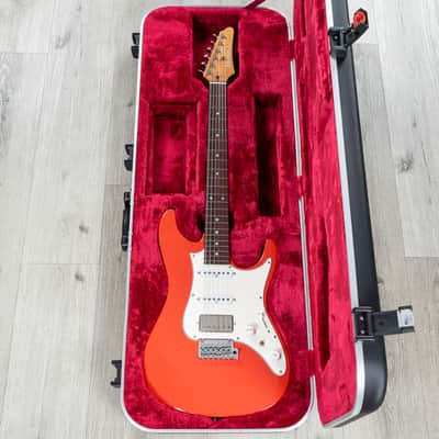 Ibanez AZ2204NW AZ Prestige Guitar, Rosewood Fretboard, Vermillion Red image 10
