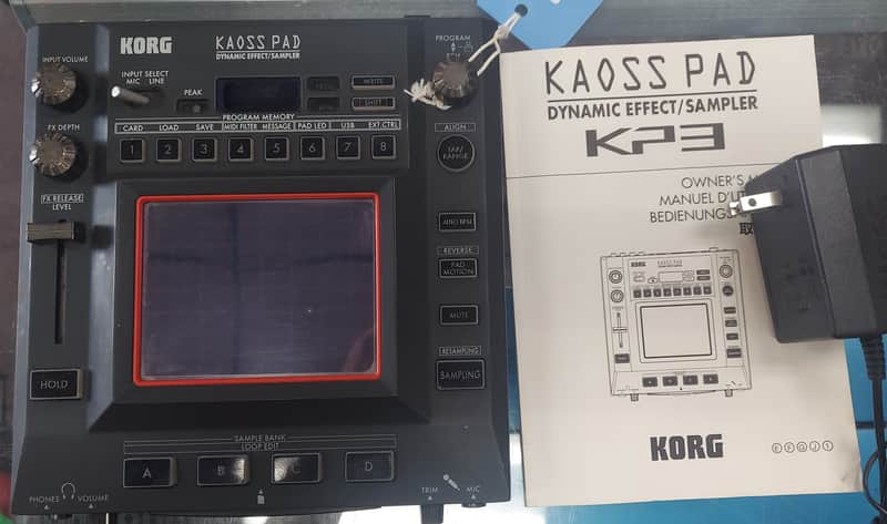 Korg KP3 Kaoss pad - black