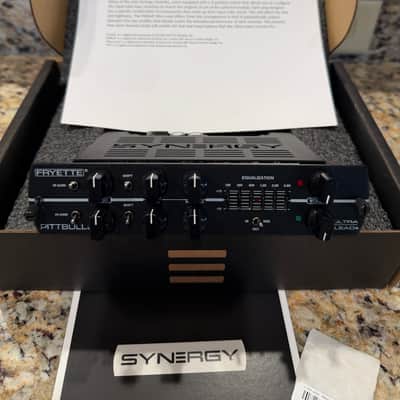 Synergy Fryette Pittbull Ultra-Lead 2-Channel Preamp Module 2020 - Present - Black image 4