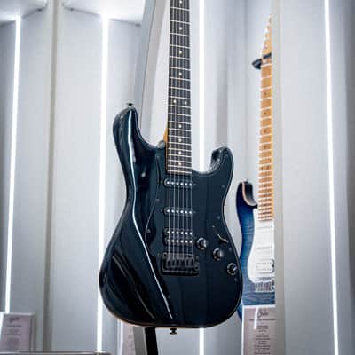 Suhr Custom S John Suhr Signature All Black Stealth HSS SSCII image 1