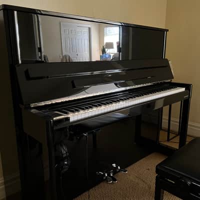 C. Bechstein P-126 W.Hoffmann w/VARIO 2024 - Polished Ebony image 4