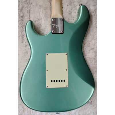 Tagima TG-500 MSG-DF/MG Electric Guitar – Metallic Surf Green - Demo image 6