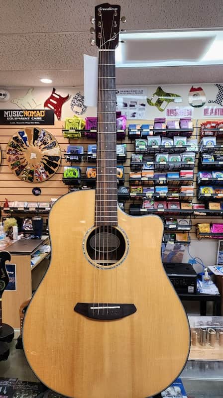 Breedlove Pursuit Dreadnought Ebony Cutaway Acoustic/Electric Guitar 2016 - Gloss Natural image 1