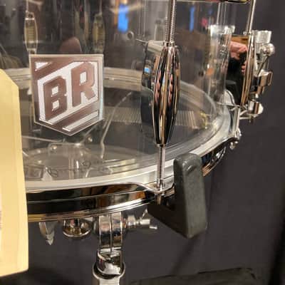 David Frangioni Collection, Trick Drums USA -Clear Acrylic 5.5x14" Buddy Rich Prototype 100th Anniversary Snare Drum image 6