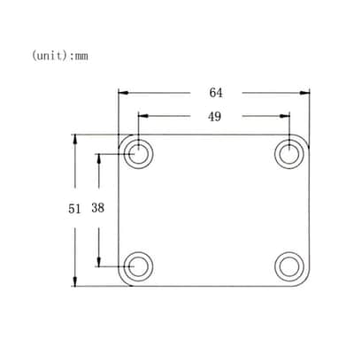 4 Holes Electric Guitar Neck Plate, Neck Joint Plate With Screws for Electric Guitar Bass - Copper Red image 3