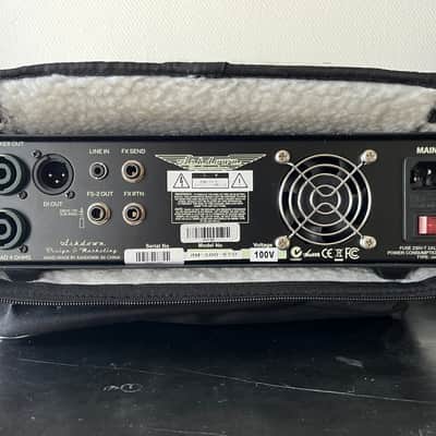Ashdown RM-500 EVO Rootmaster 500-Watt Bass Amp Head 2015 - 2017 - Steel/Mirror image 2