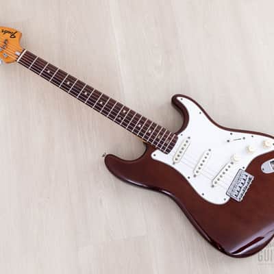 1973 Fender Stratocaster Hardtail Vintage Guitar Mocha w/ Case image 11
