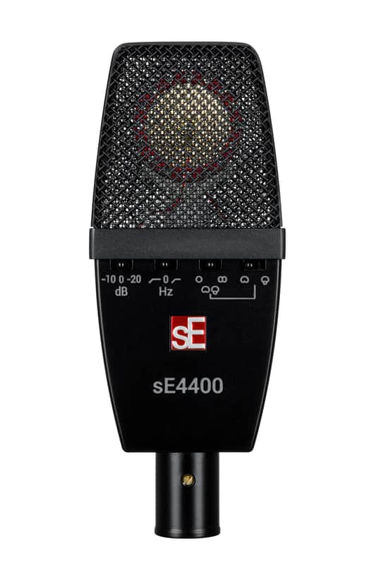 sE Electronics SE4400 Large Diaphragm Condenser Microphone w/Metal Case & Shockmount image 1